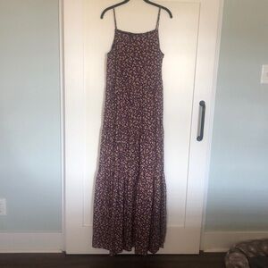 New with tags Ann Taylor spaghetti strap flower ankle length dress.